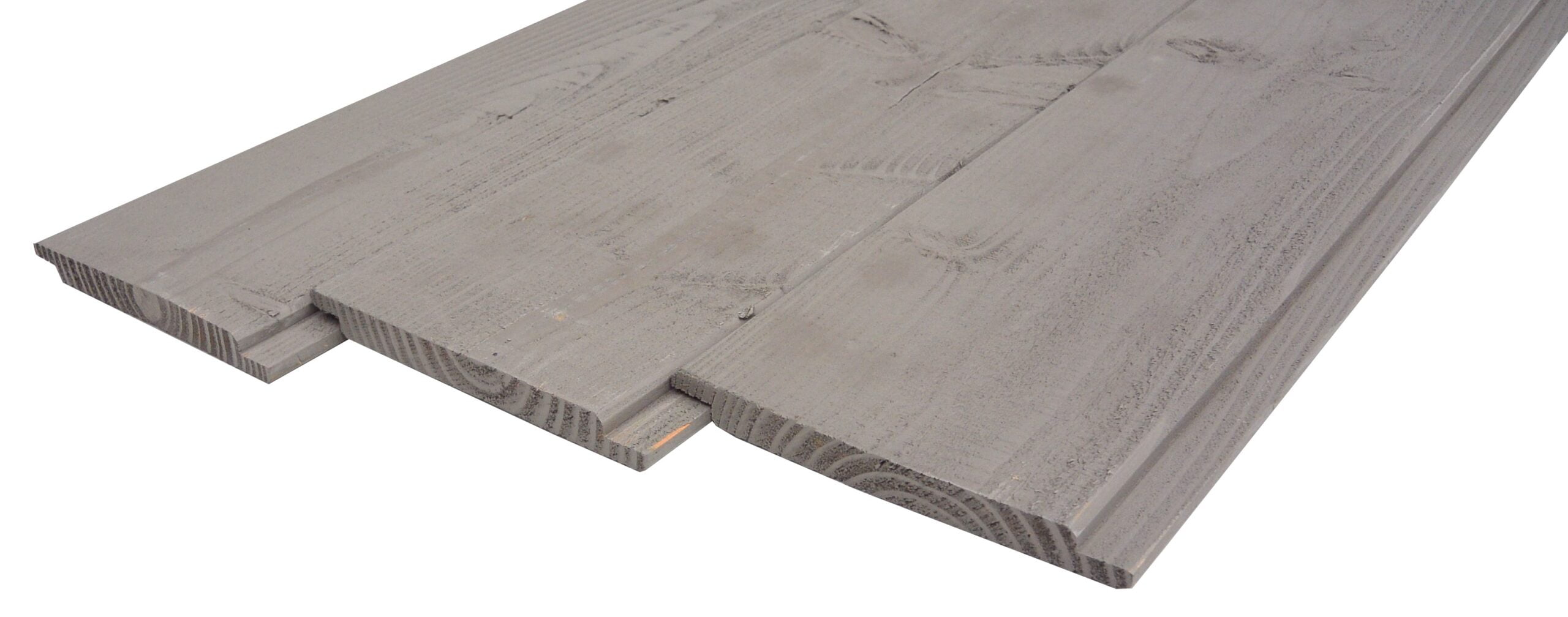 Douglas sponningplanken 18x190x5000mm 2x rondom zilvergrijs gespoten, zichtzijde fijnb Sponningplank douglas 18x190x5000mm kunstmatig gedroogd, zichtzijde fijnbezaagd zilvergrijs - Afbeelding 1