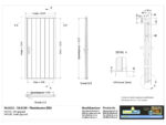 Plaatdeur enkel rechtsdr. deur 930x2115 + kozijn 1064x2189mm Zwart (incl. hang en sluitwerk) - Afbeelding 3