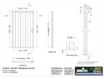 Plaatdeur enkel XL linksdr. deur 1200x2115 + kozijn 1334x2189mm Wit (incl. hang en sluitwerk) - Afbeelding 7